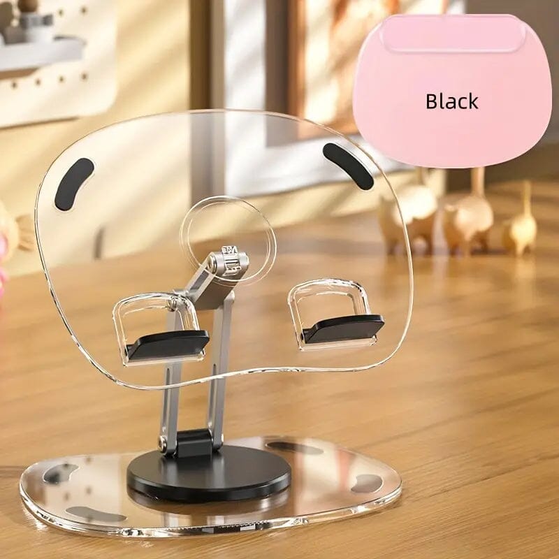 360° Rotating Tablet Phone Holder Black Phone Holder - Tophatter Daily Deals